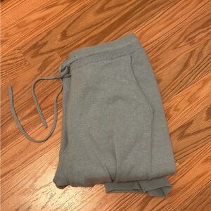 Theory Light Blue Cashmere Joggers